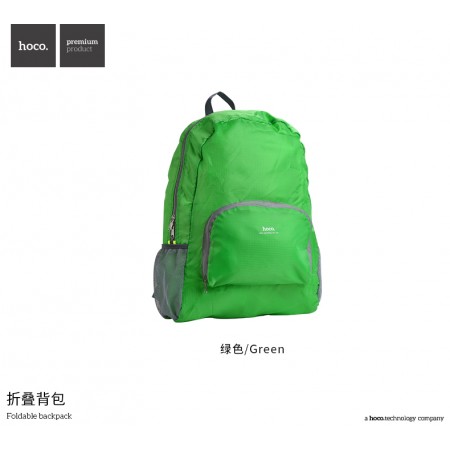 Foldable Backpack-Green