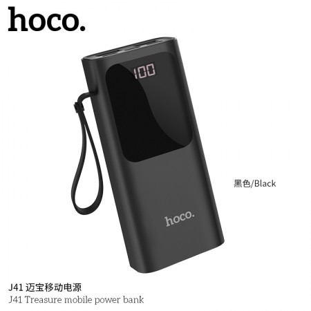 J41 Treasure Mobile Power Bank (10000mAh) - Black