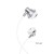 M75 Belle Universal Earphones - Silver