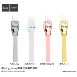 U14 Steel Man Lightning Charging Cable