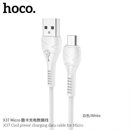 X37 Cool Power Charging Data Cable For Micro