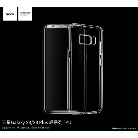 Light Series TPU Case for Galaxy S8 Plus - Transparent