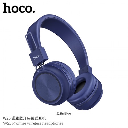 W25 Promise Wireless Headphones - Blue