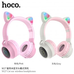 W27 Cat Ear Wireless Headphones