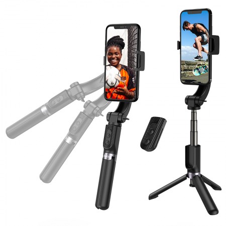 K14 Element Intelligent Anti-Shake Handheld Stand - Black