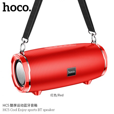 HC5 Cool Enjoy Sports BT Speaker - Red